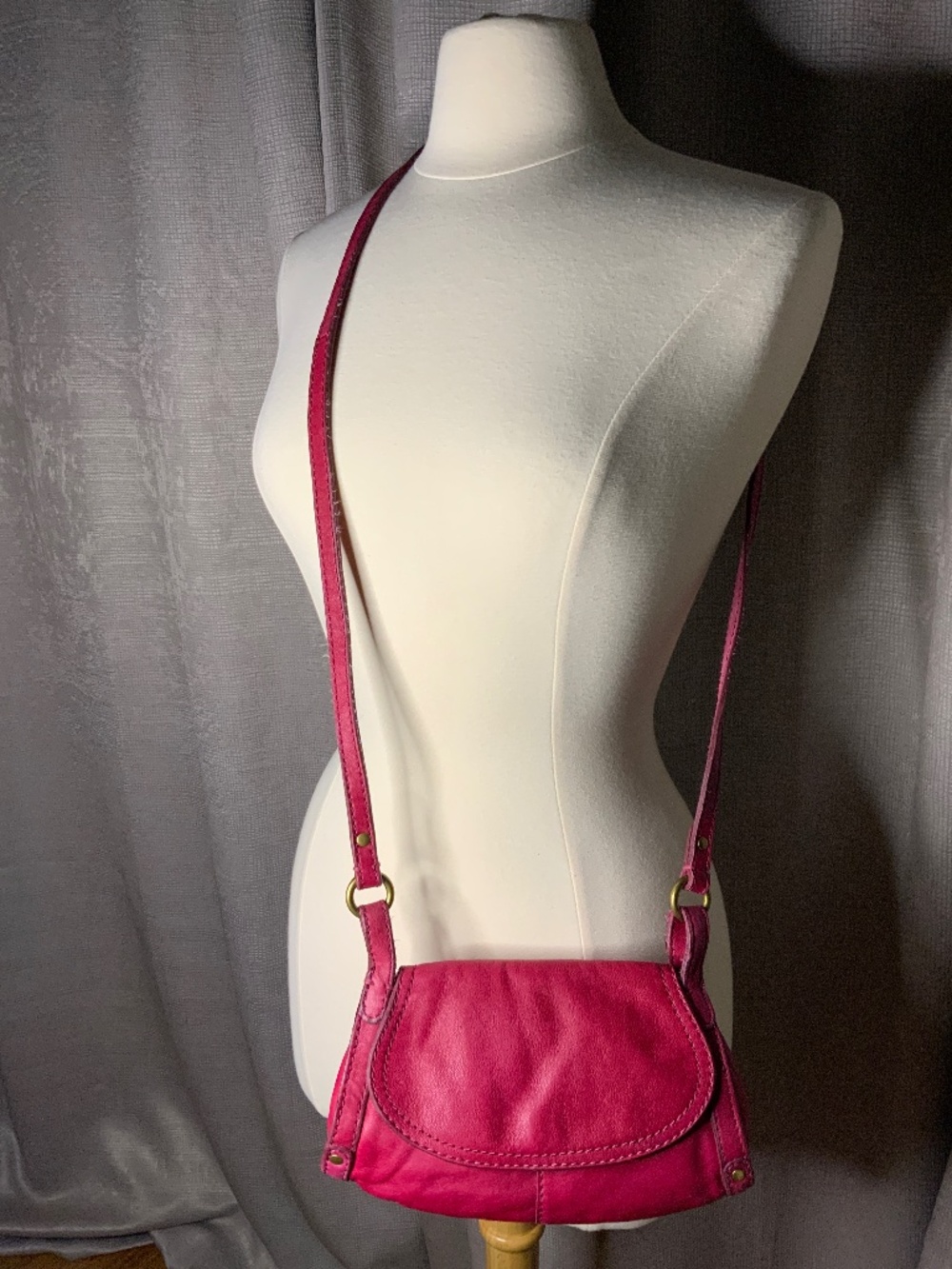 Hot Pink Lucky Brand Crossbody Handbag